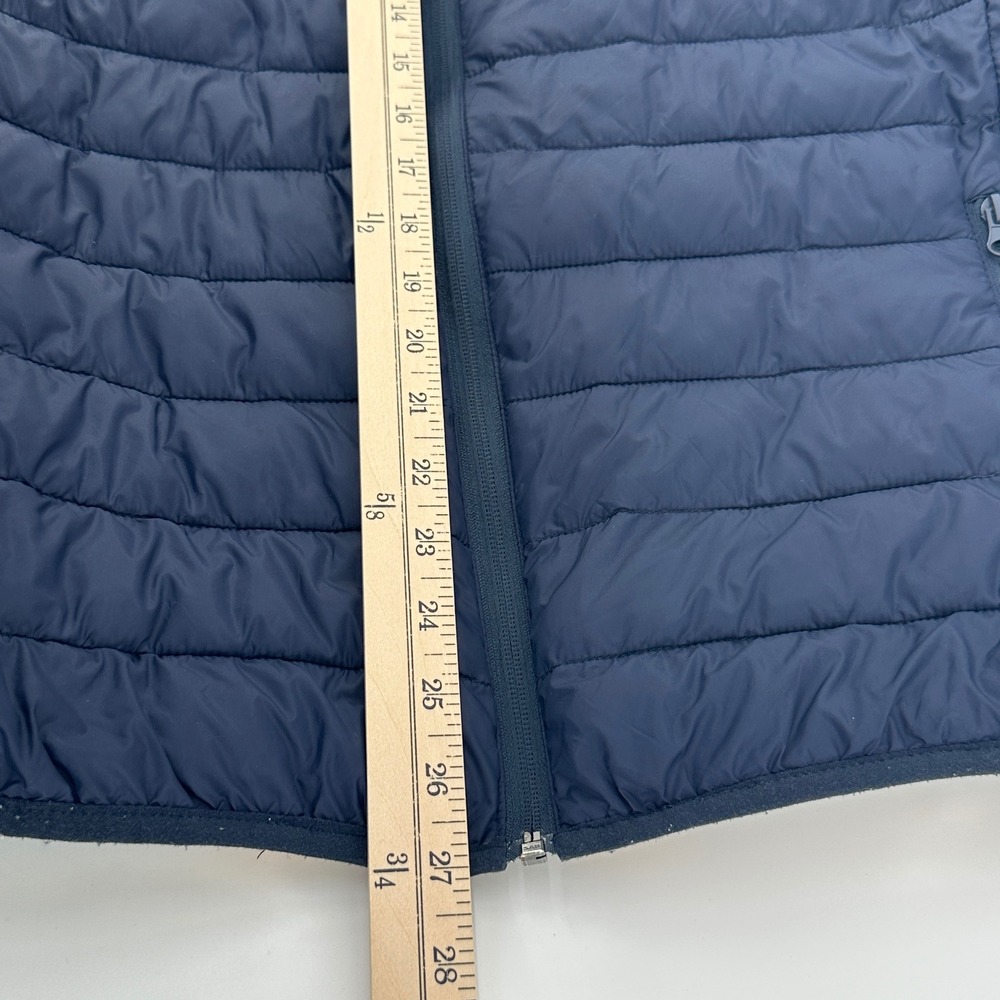 Fat Moose Quilted Womens L Vest Navy Blue Yellow Puffer Sleeveless‎ Outerwear - Picture 10 of 12
